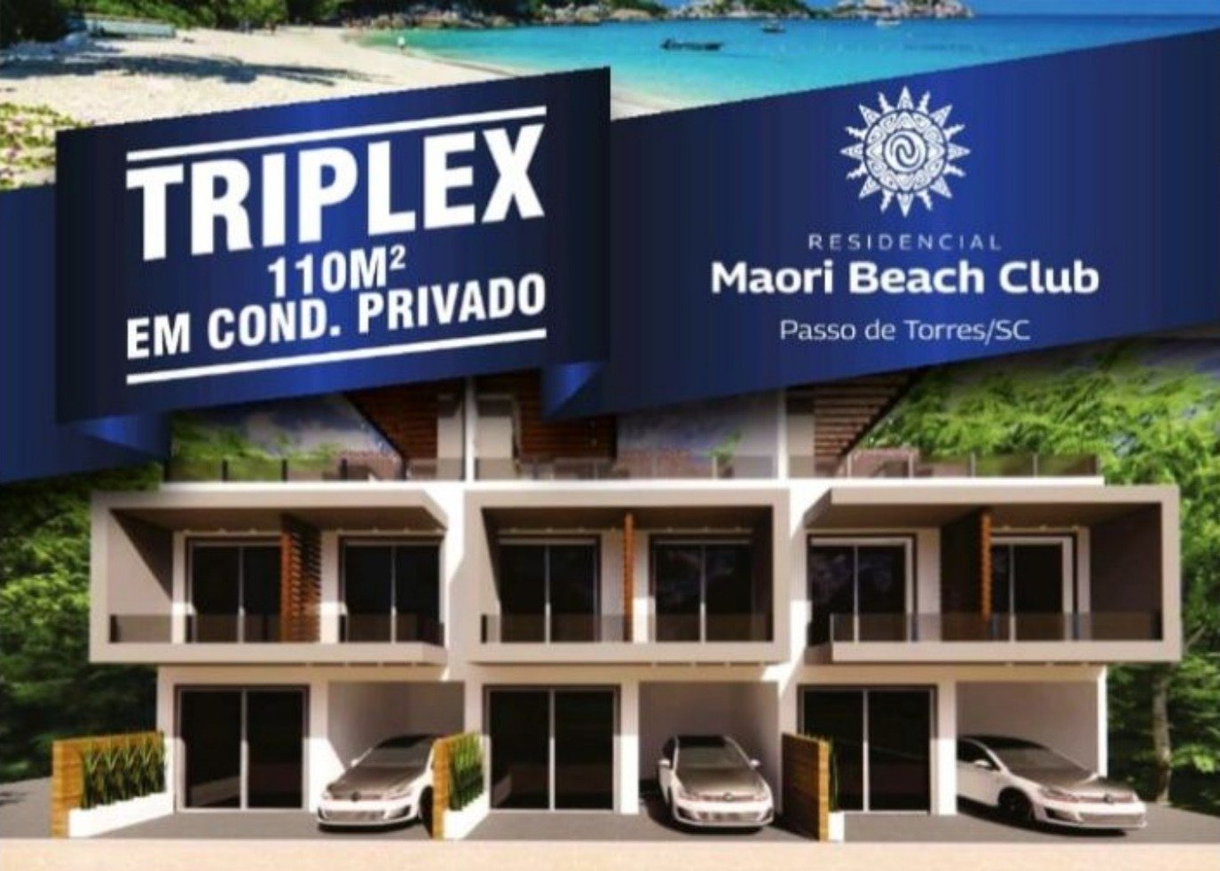 Triplex de Alto Padrão à Venda no Maori Beach Club – Torres/RS